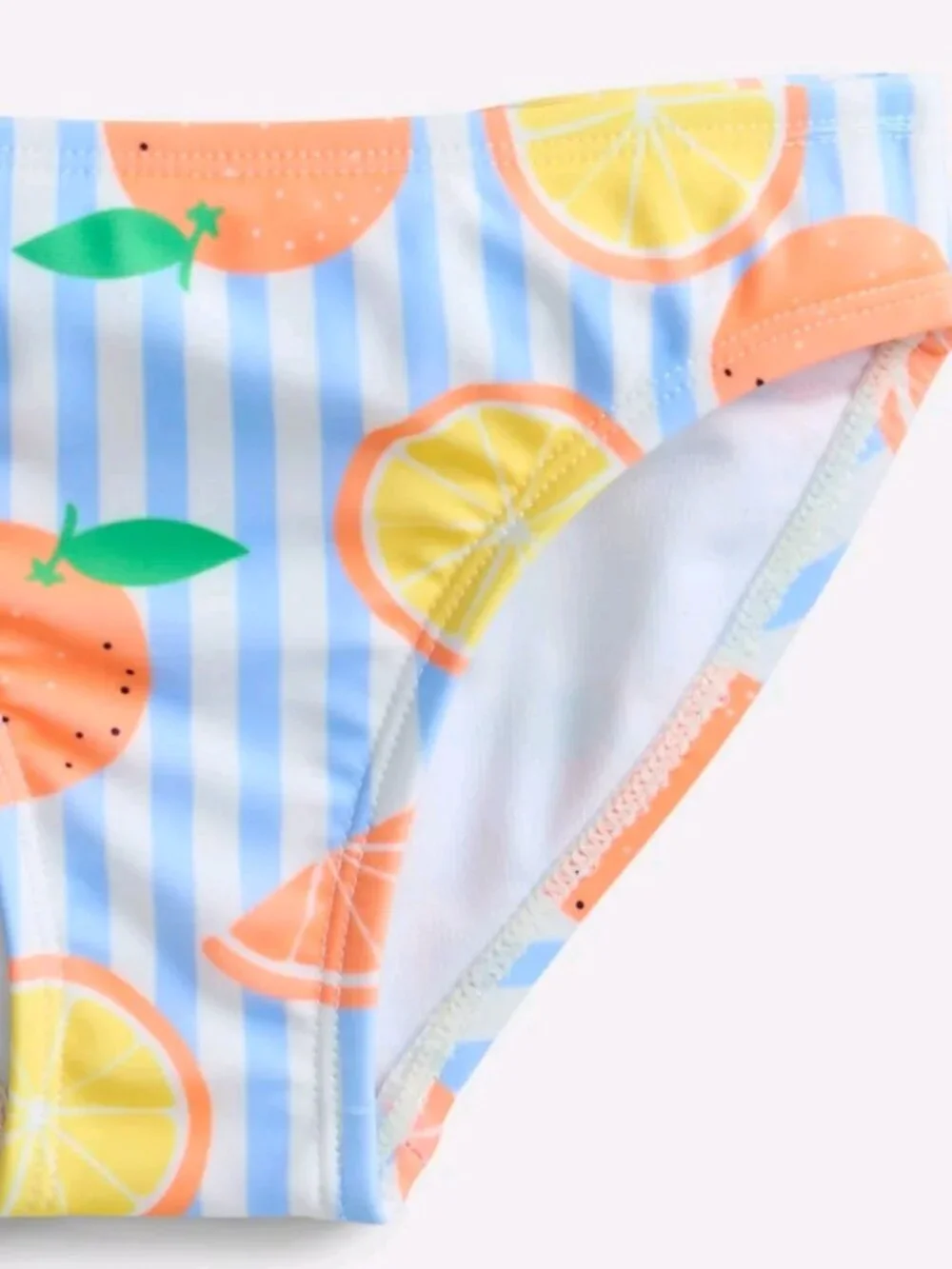 CITRUS PRINT RUFFLE UPF 50 - TWO PIECE SWIMSUIT